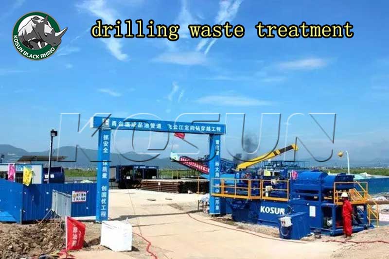 drilling waste treatment