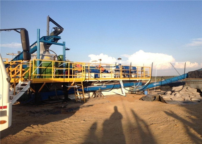 Petroleum water-based mud drilling waste treatment 